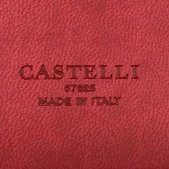 NWOT Castelli Red Italian Genuine Leather MATRIX Imagine All You Can Be Journal - Picture 6 of 10